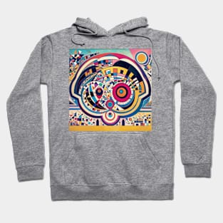 Cute Puppy Kandinsky Hoodie